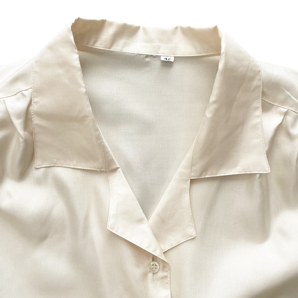 Vintage Champagne Blouse