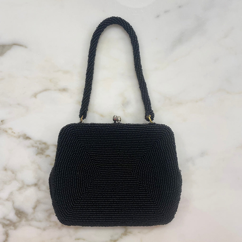 Vintage Mini Beaded Bag 1950s