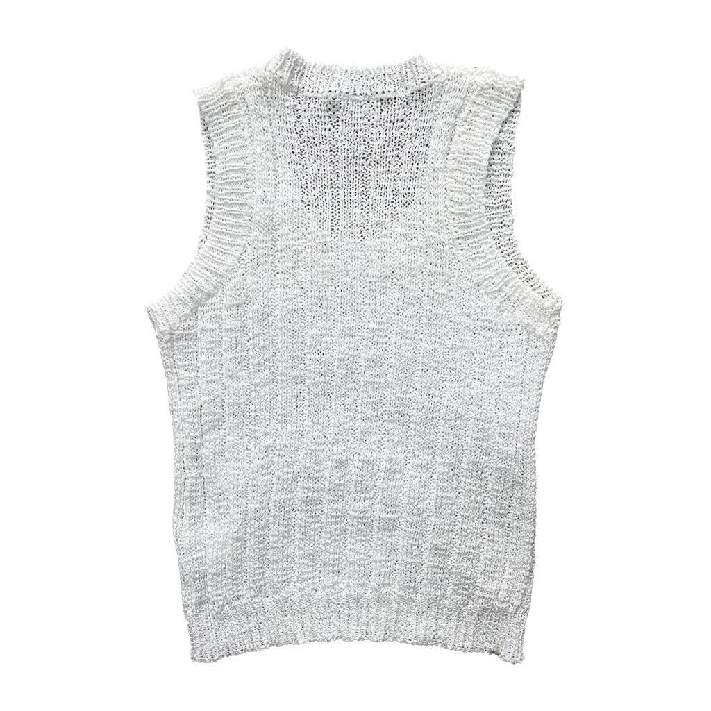 Vintage Summer Mesh Tank Top