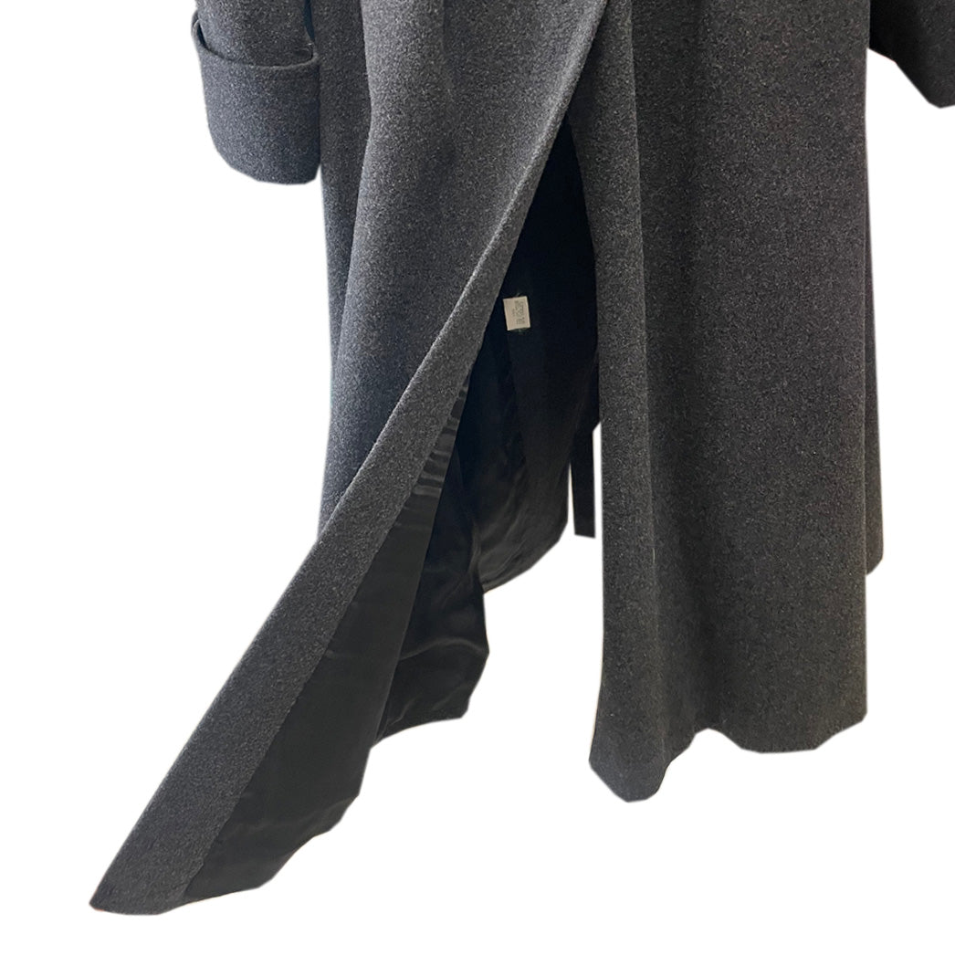 Vintage Gray Wool Coat