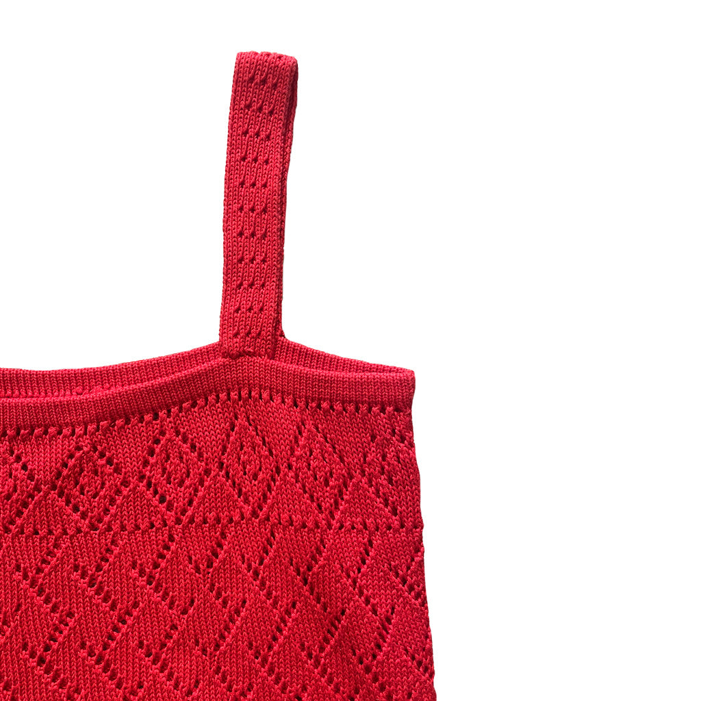 Vintage Summer Knit Top