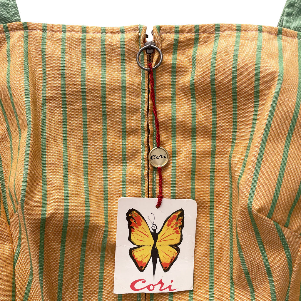 Vintage Cotton Dress With Belt 1970s