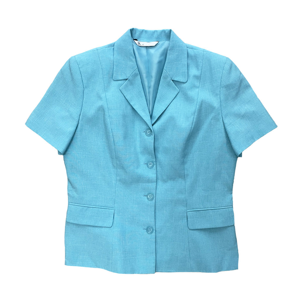 Vintage Light Blue Summer Jacket