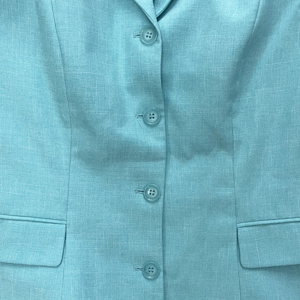 Vintage Light Blue Summer Jacket