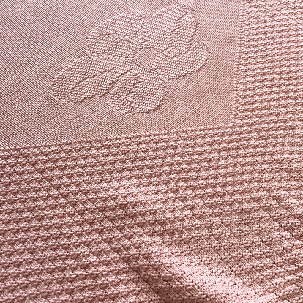 Vintage Pink Cotton Sweater 1980s