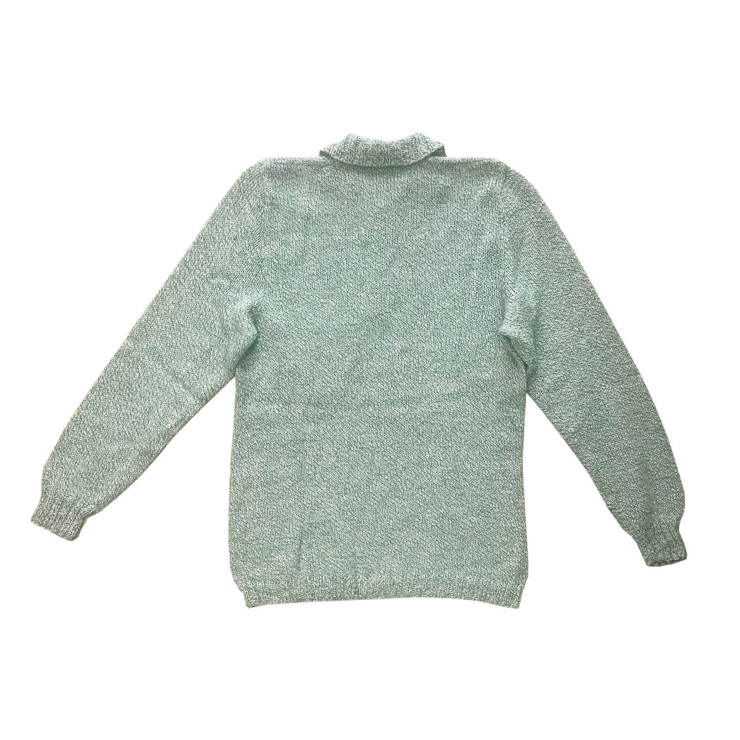 Vintage Handmade Polo Sweater 1970s