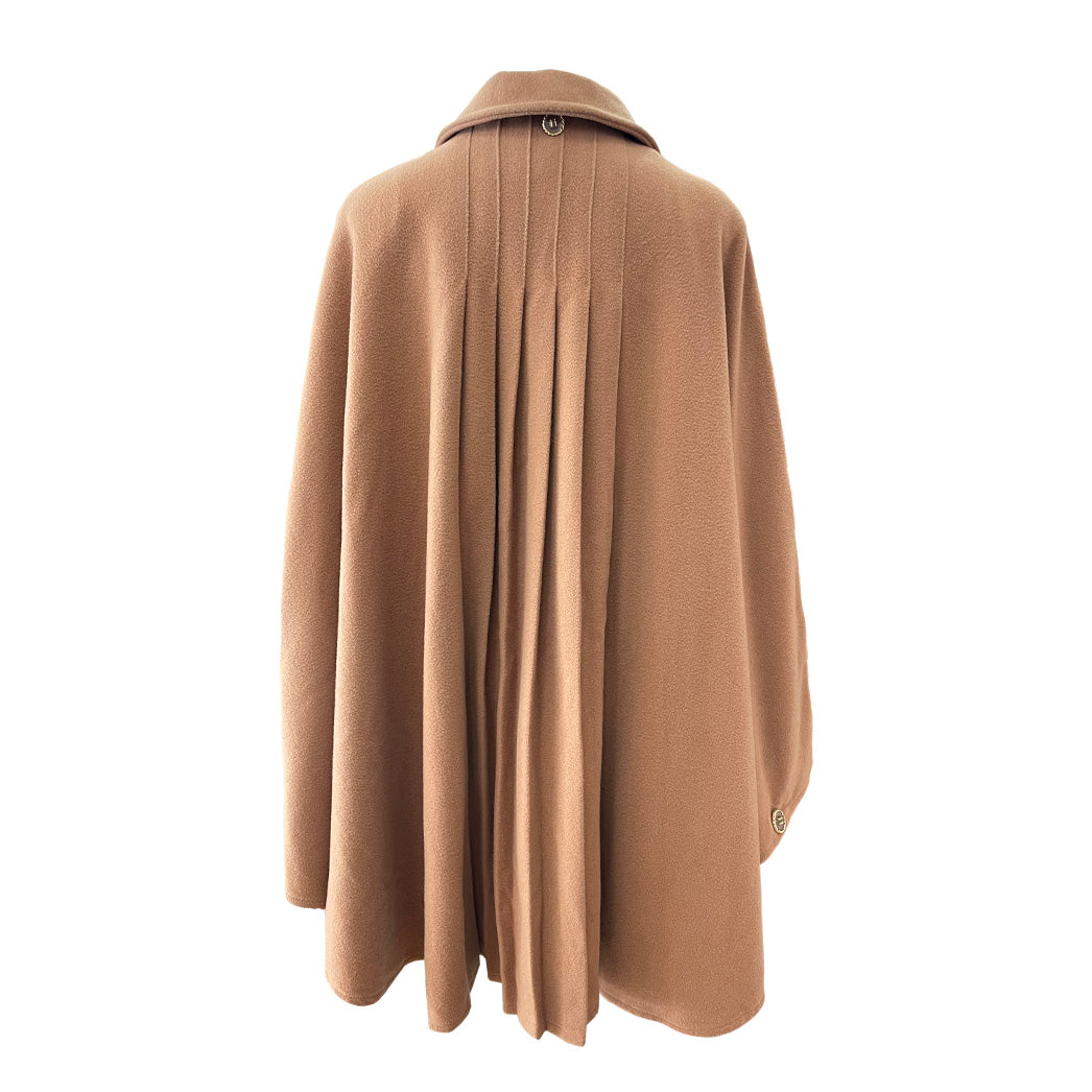 Vintage Camel Wool Cape 1960s