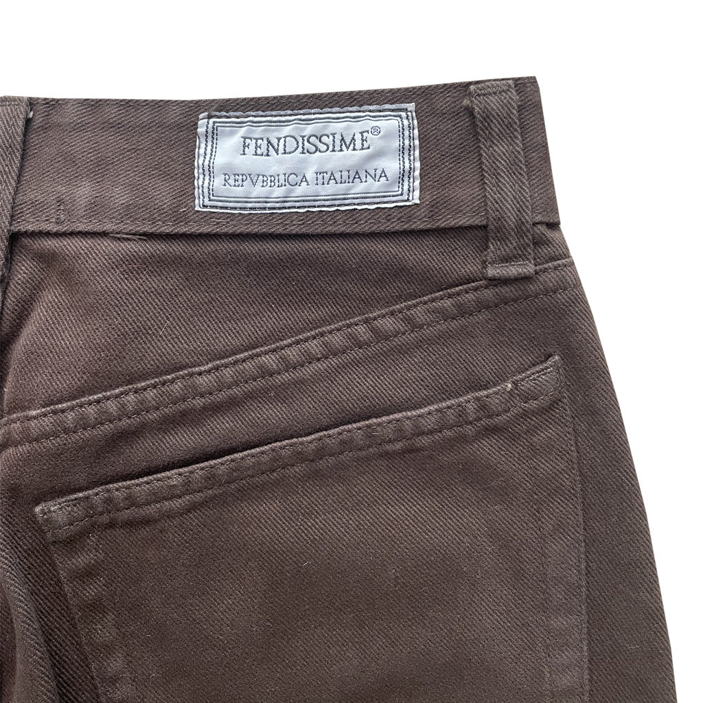 Vintage Brown Pants - Fendissime