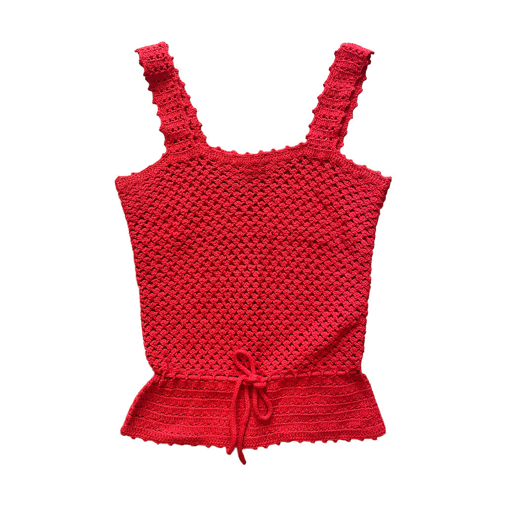 Vintage Summer Knit Top 1960s