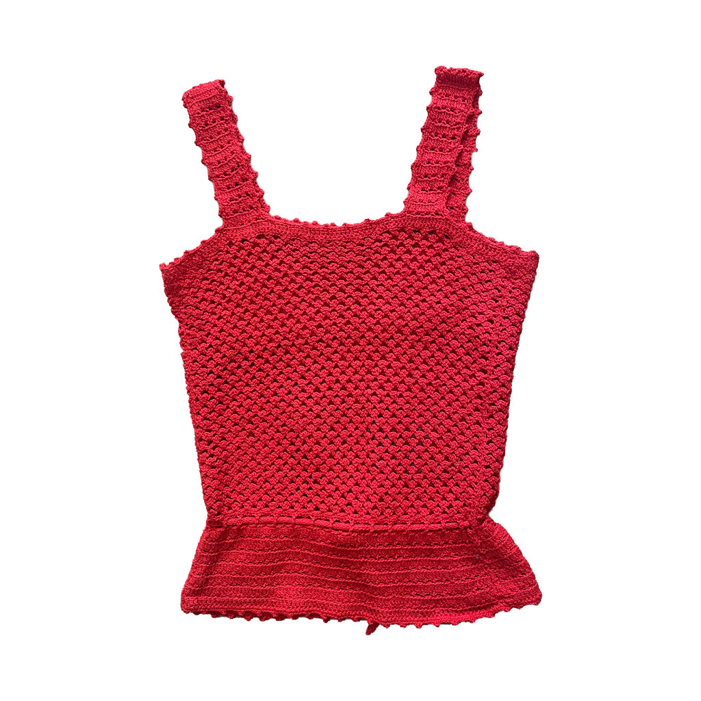 Vintage Summer Knit Top 1960s