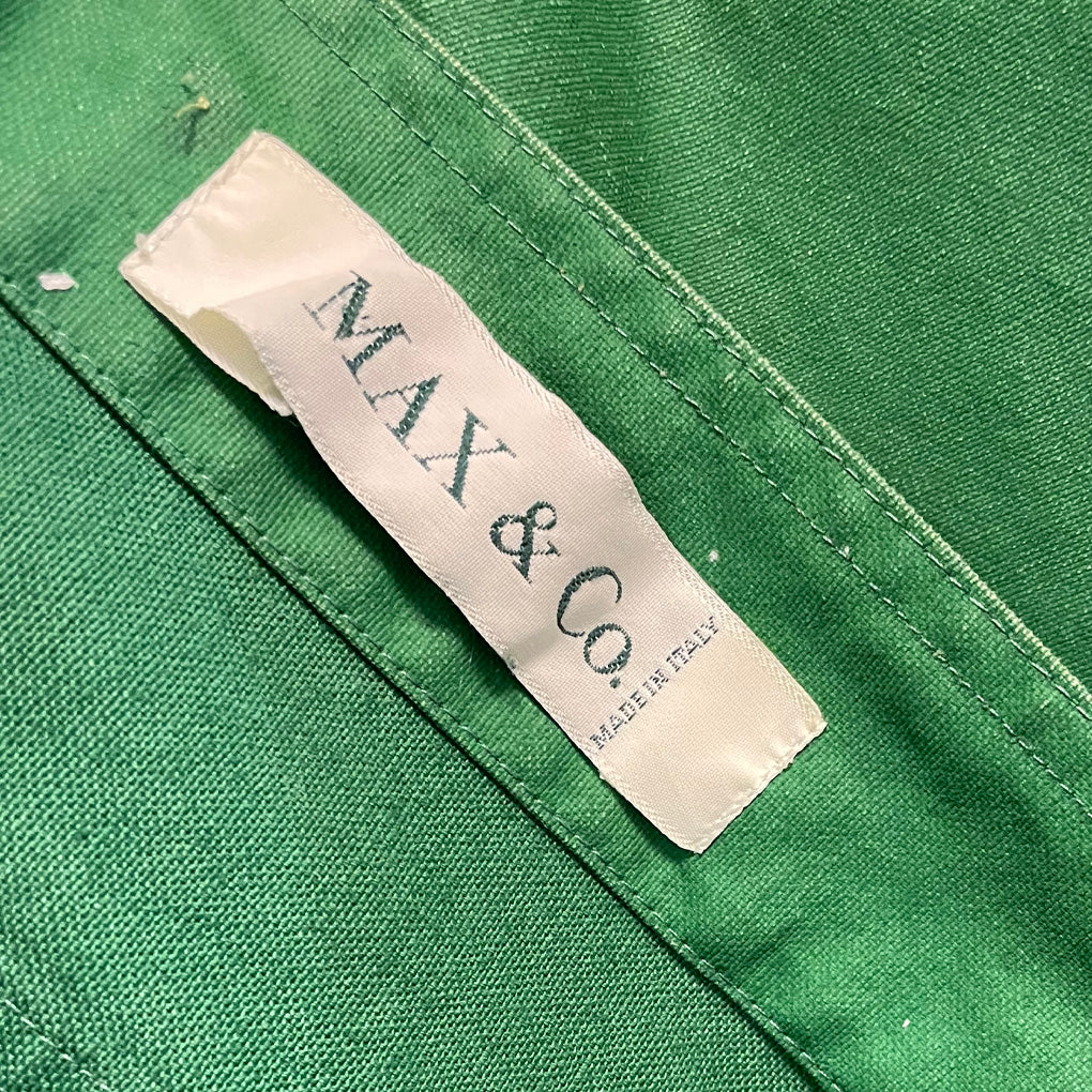 Vintage Green Trench Coat - Max & Co
