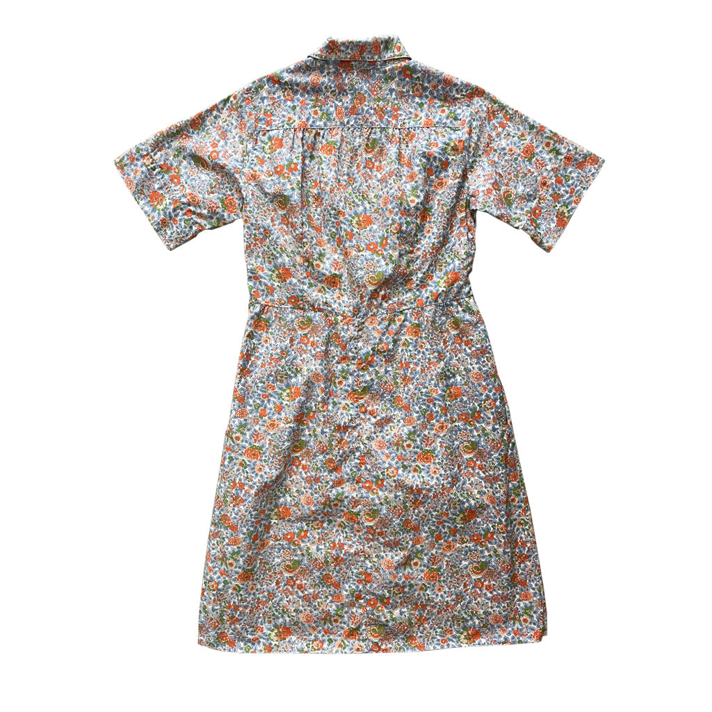 Vintage Provencal Style Cotton Dress