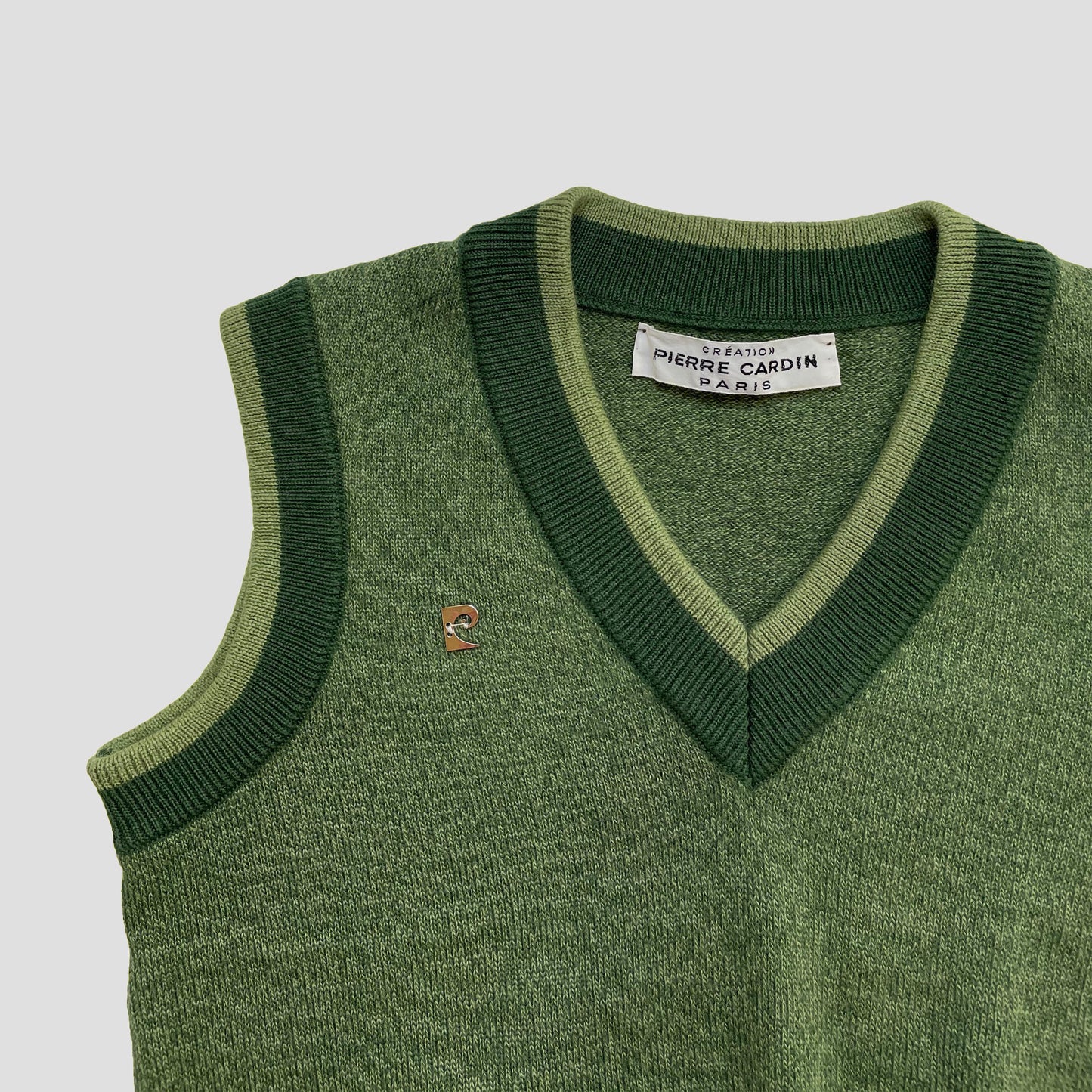 Vintage Pierre Cardin Knit Vest 1970s