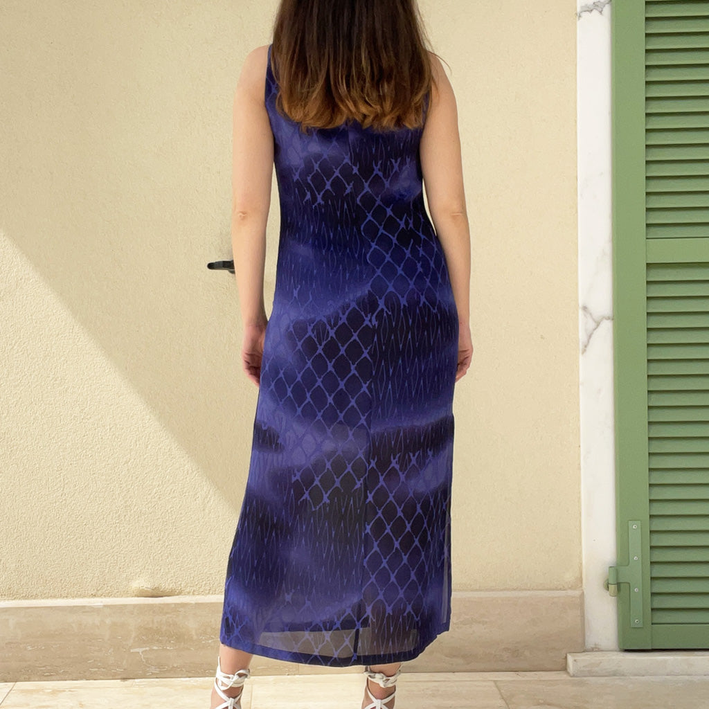 Vintage Viscose Dress - Luisa Spagnoli