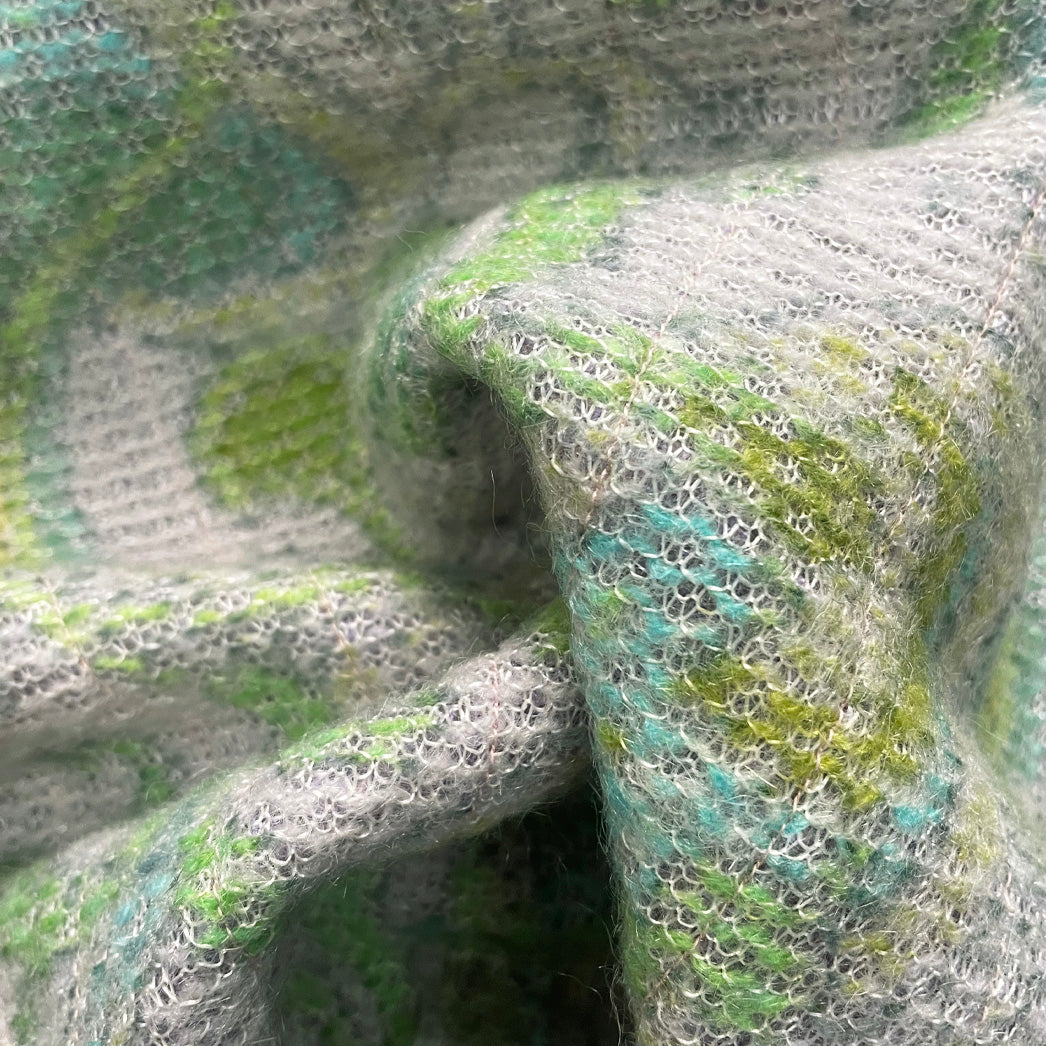 Vintage Knitted Patterned Jacket 1960s