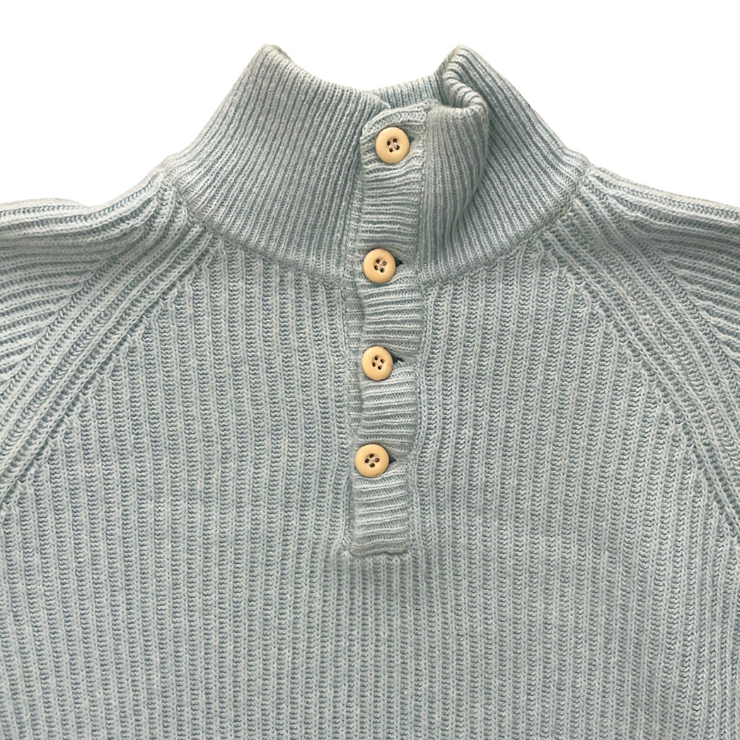 Vintage Light Blue Wool and Cashmere Sweater