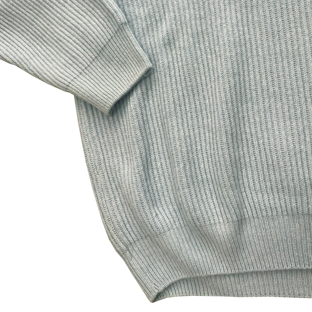Vintage Light Blue Wool and Cashmere Sweater