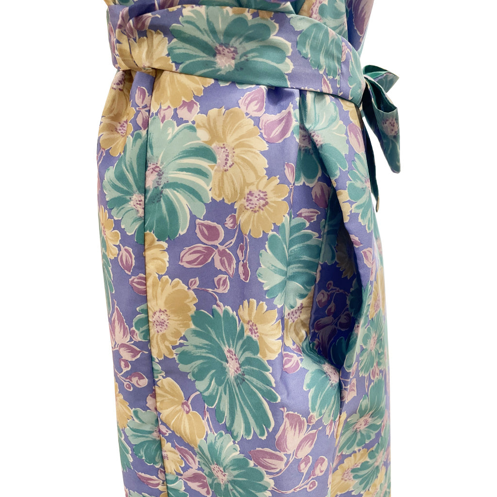 Vintage Patterned Dress 1960s