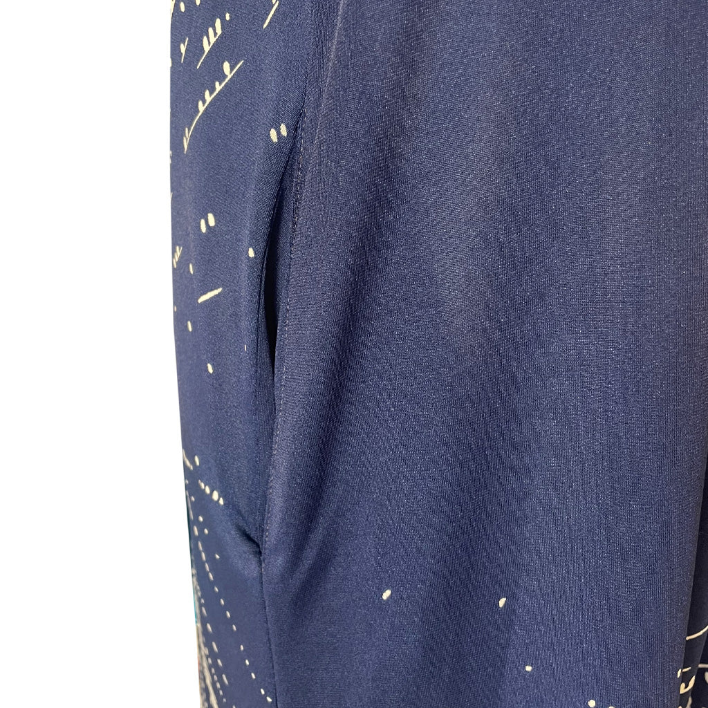 Vintage Jersey Summer Dress 1970s