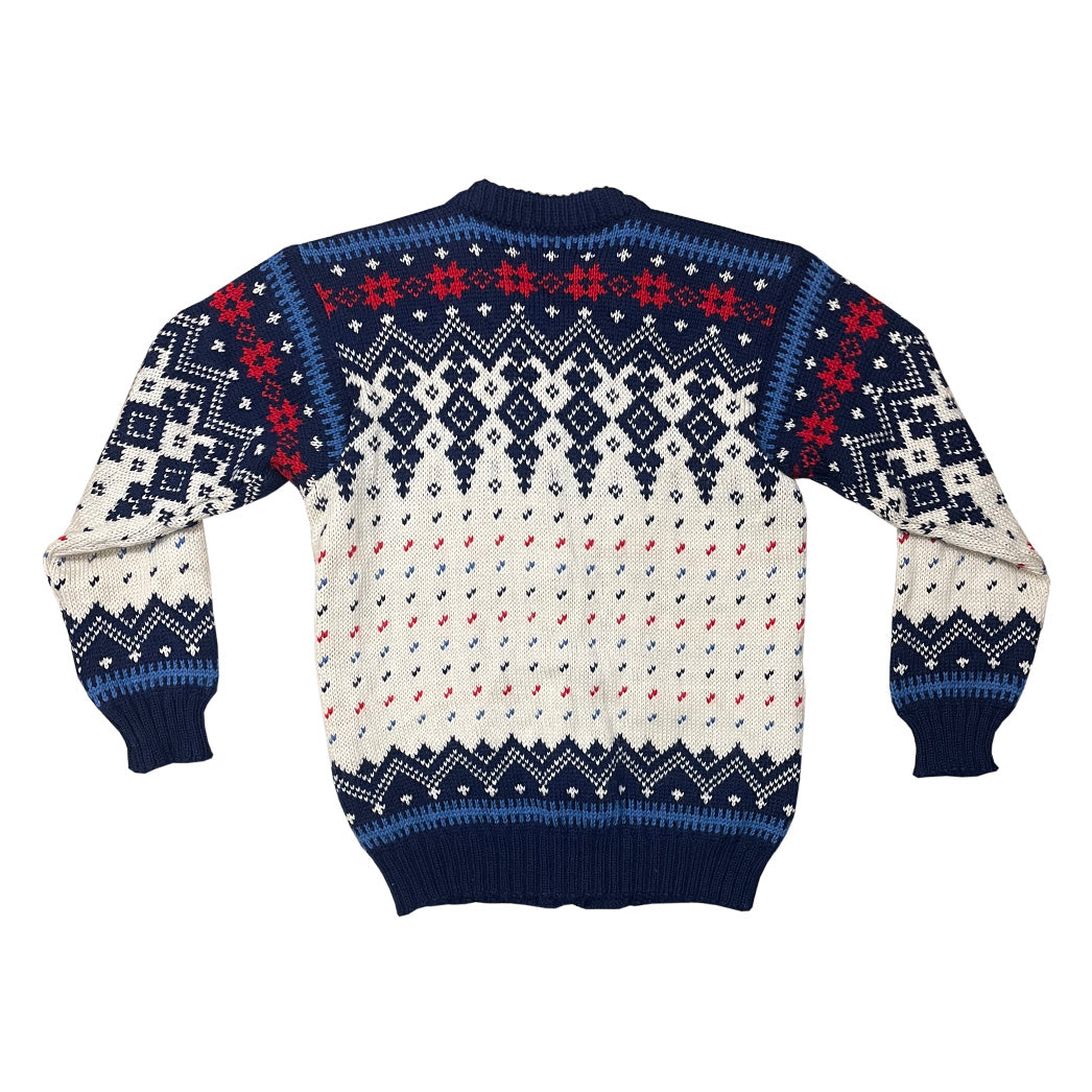 Vintage Norwegian Wool Cardigan - Janus of Norway