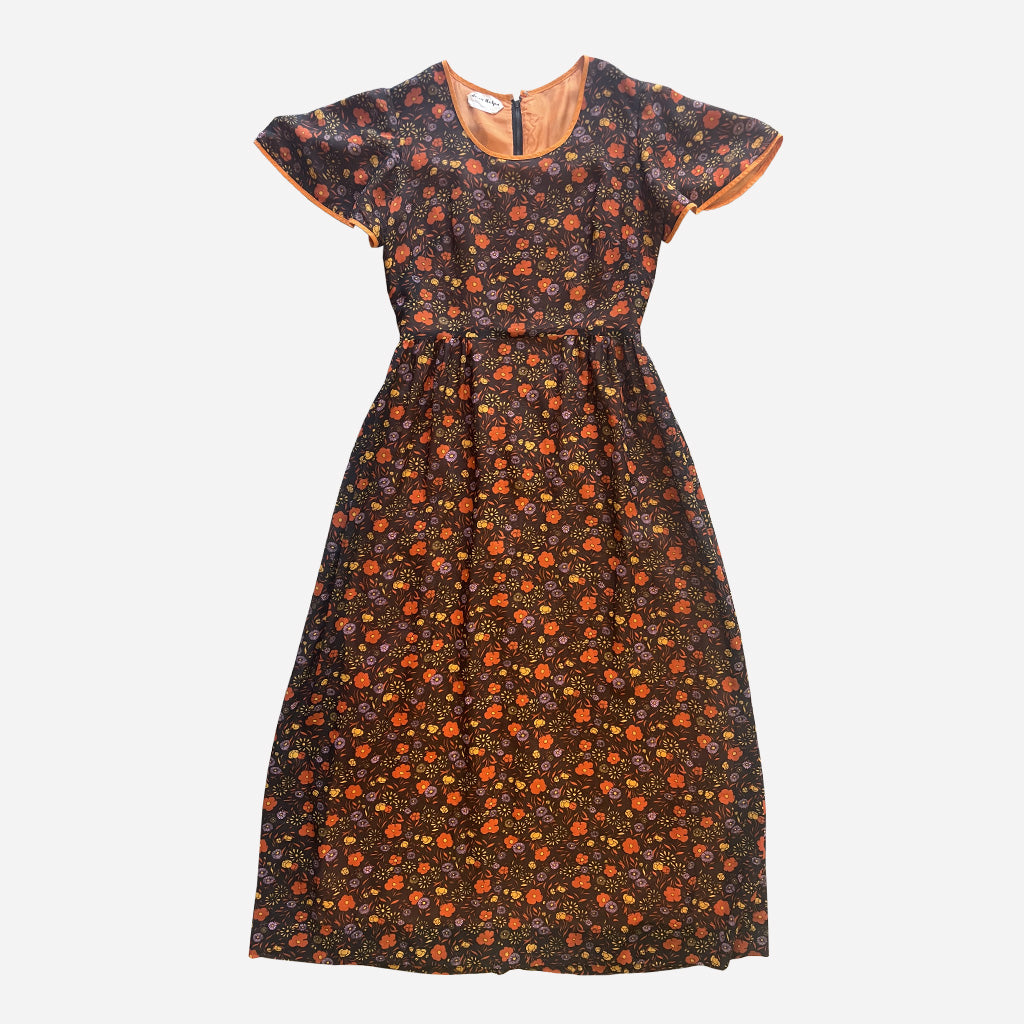 Vintage Long Dress 1970s