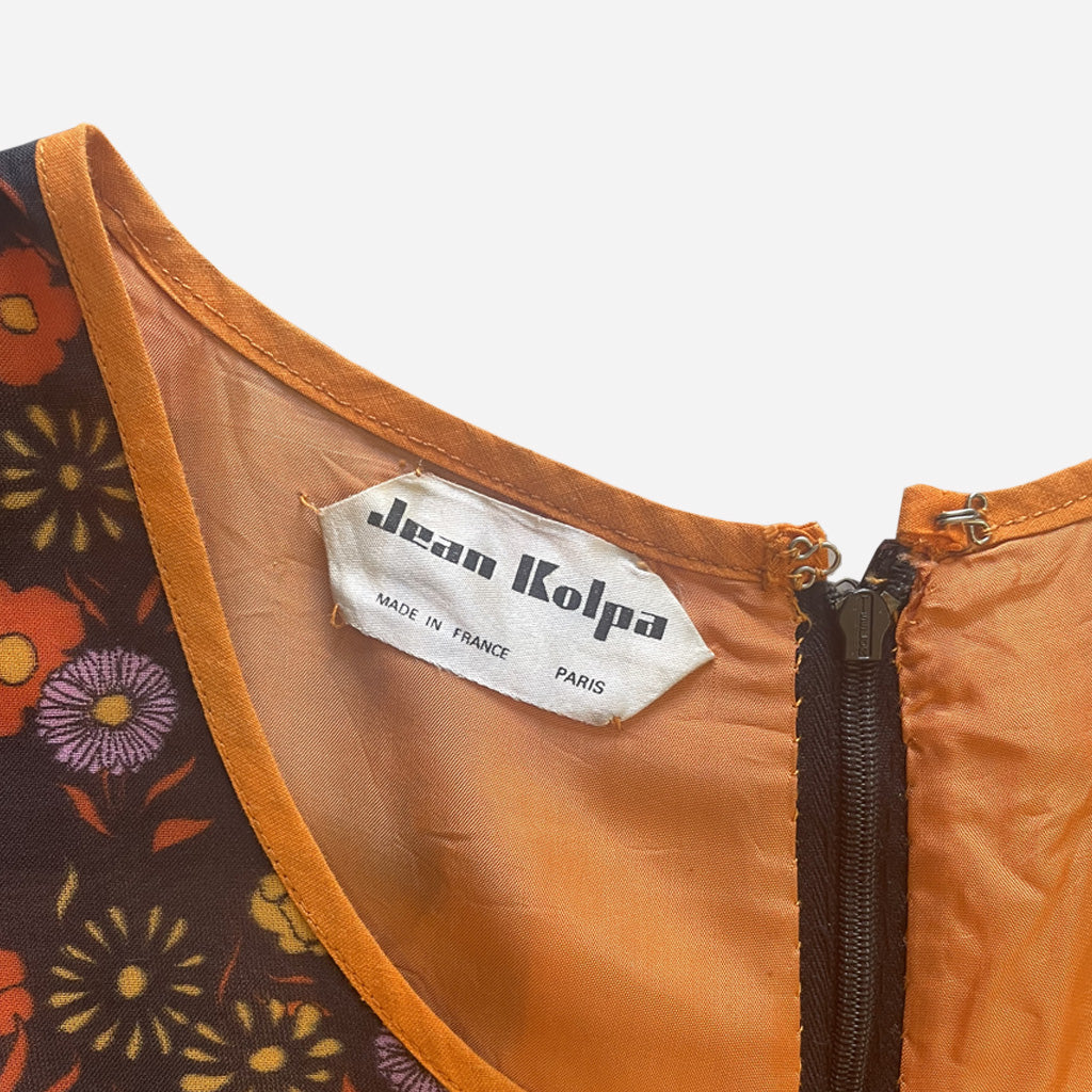 Vintage Long Dress 1970s