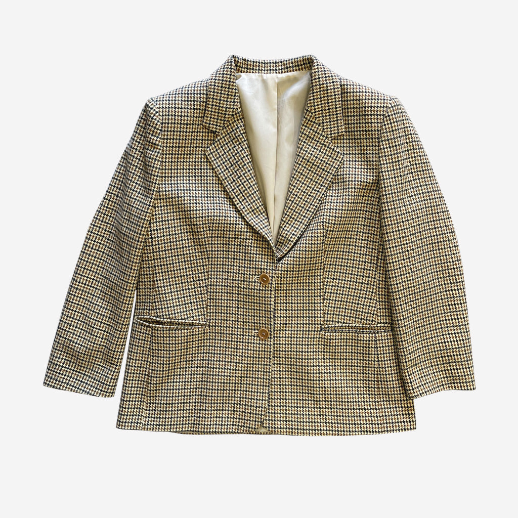 Vintage Houndstooth Jacket