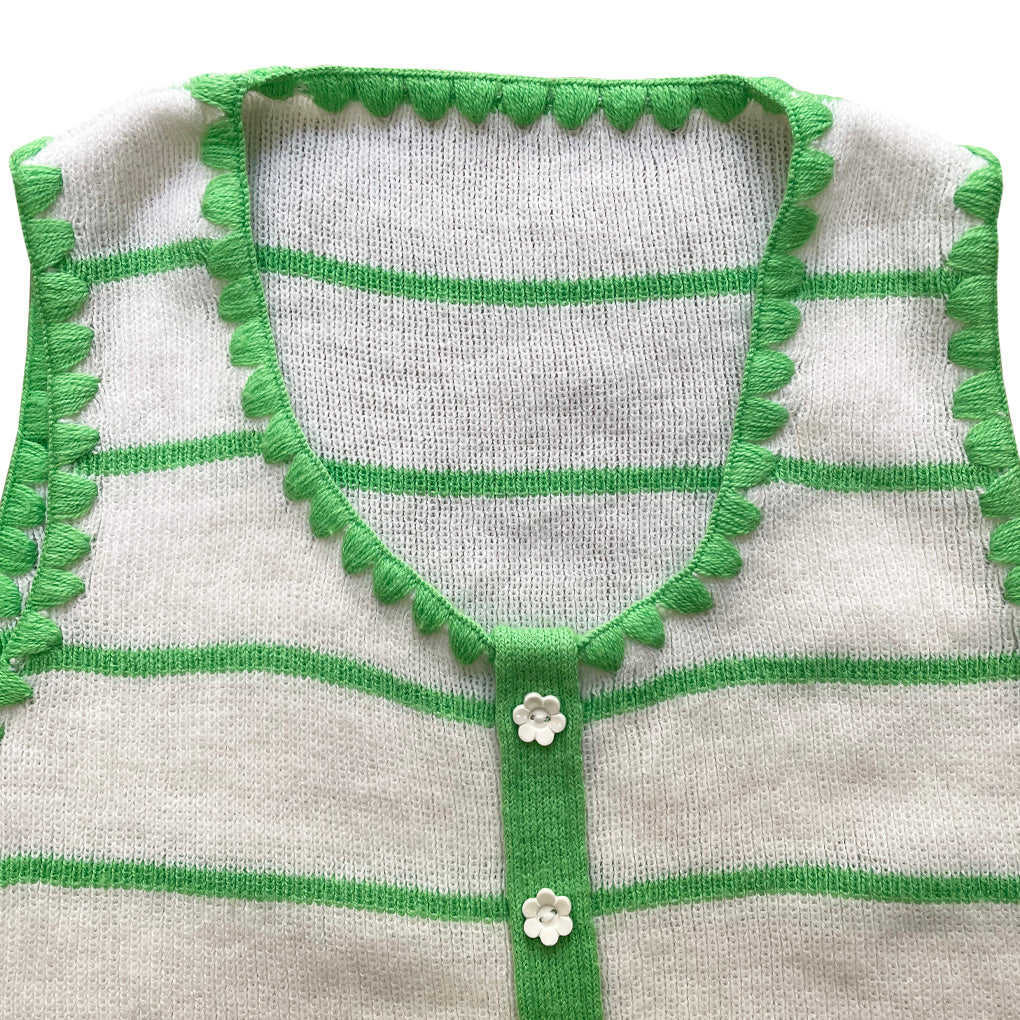 Vintage Wool Blend Vest 1960s