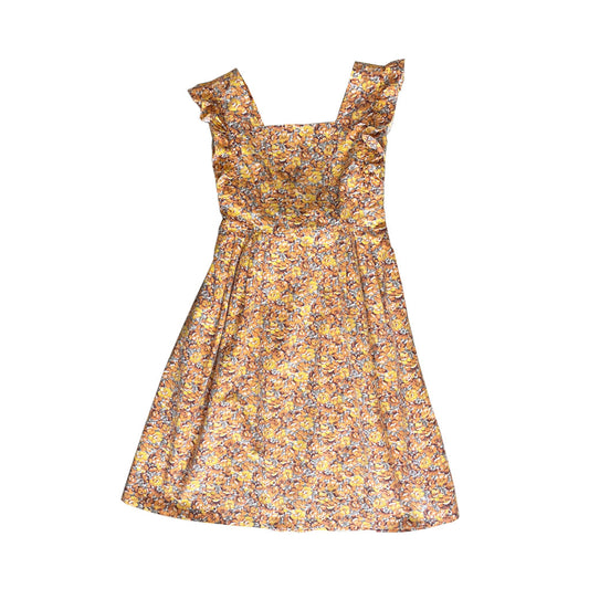 Vintage Provencal Cotton Mini Dress 1960s