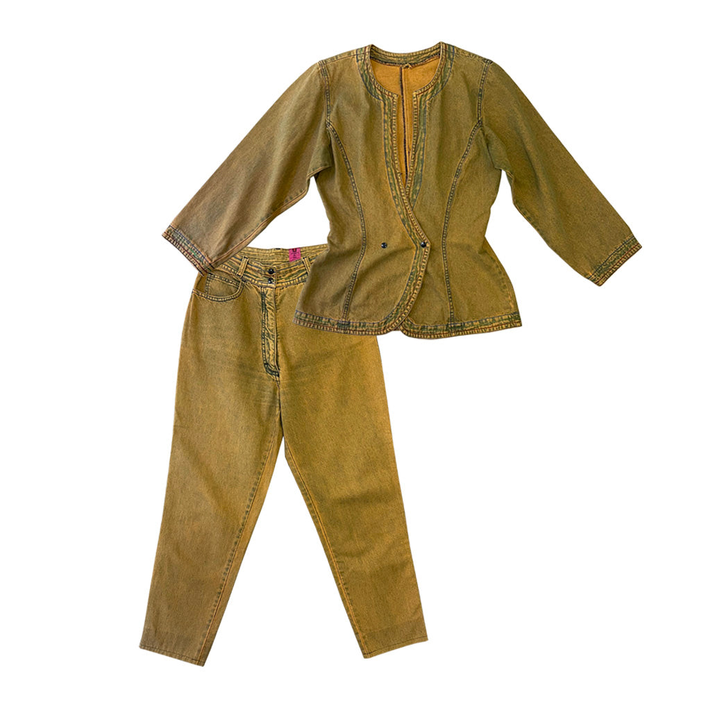 Vintage Jeans Suit  1980s - Ungaro Ter Paris