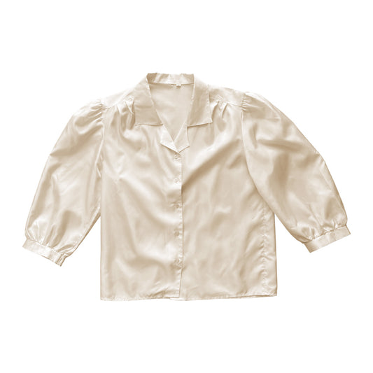 Vintage Champagne Blouse