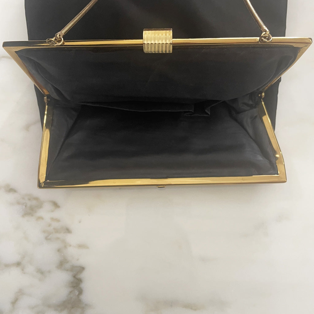 Vintage Satin Handbag 1940s