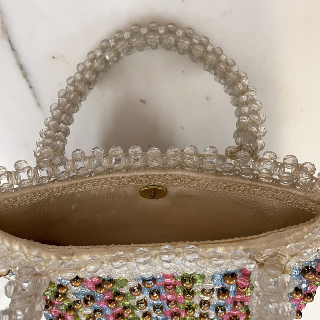 Vintage Beaded Handbag 1960s