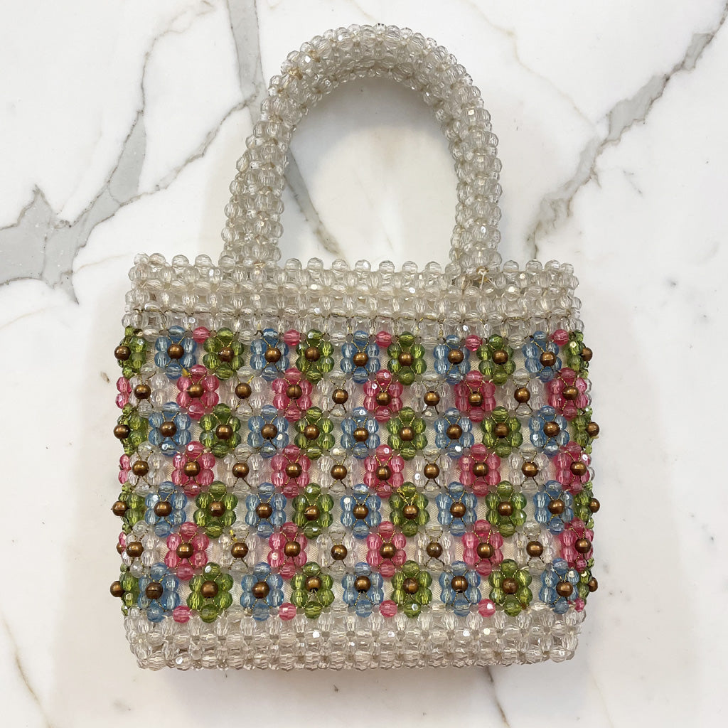 Vintage Beaded Handbag 1960s