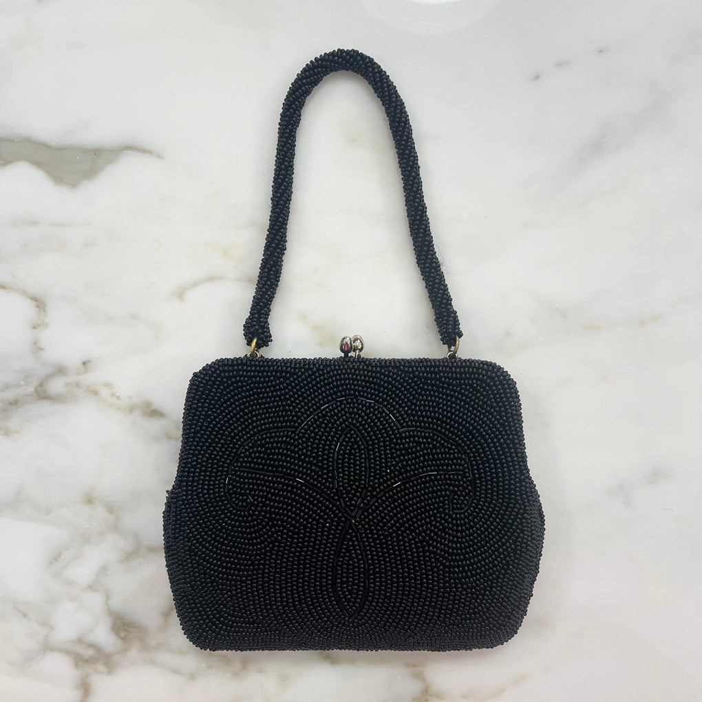 Vintage Mini Beaded Bag 1950s