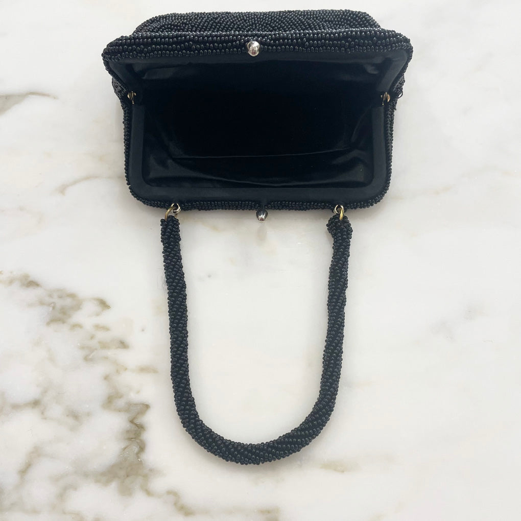 Vintage Mini Beaded Bag 1950s