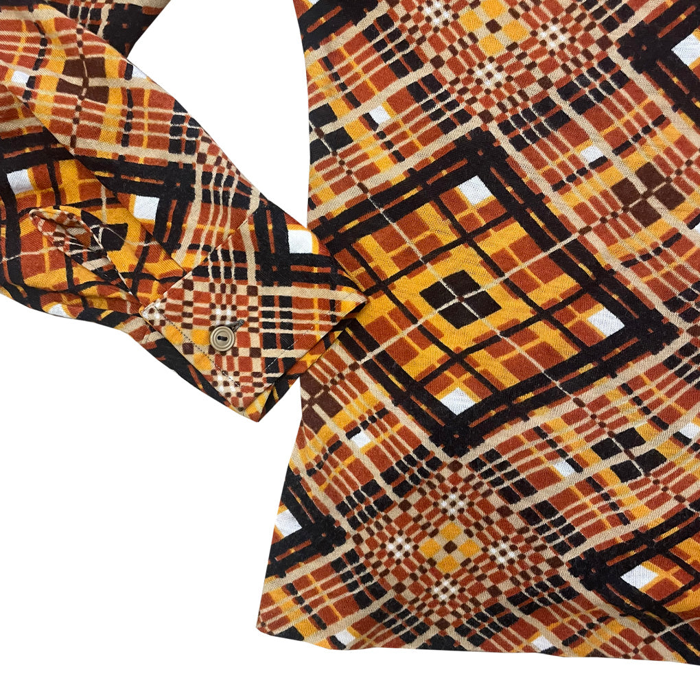 Vintage Patterned Shirt 1970s