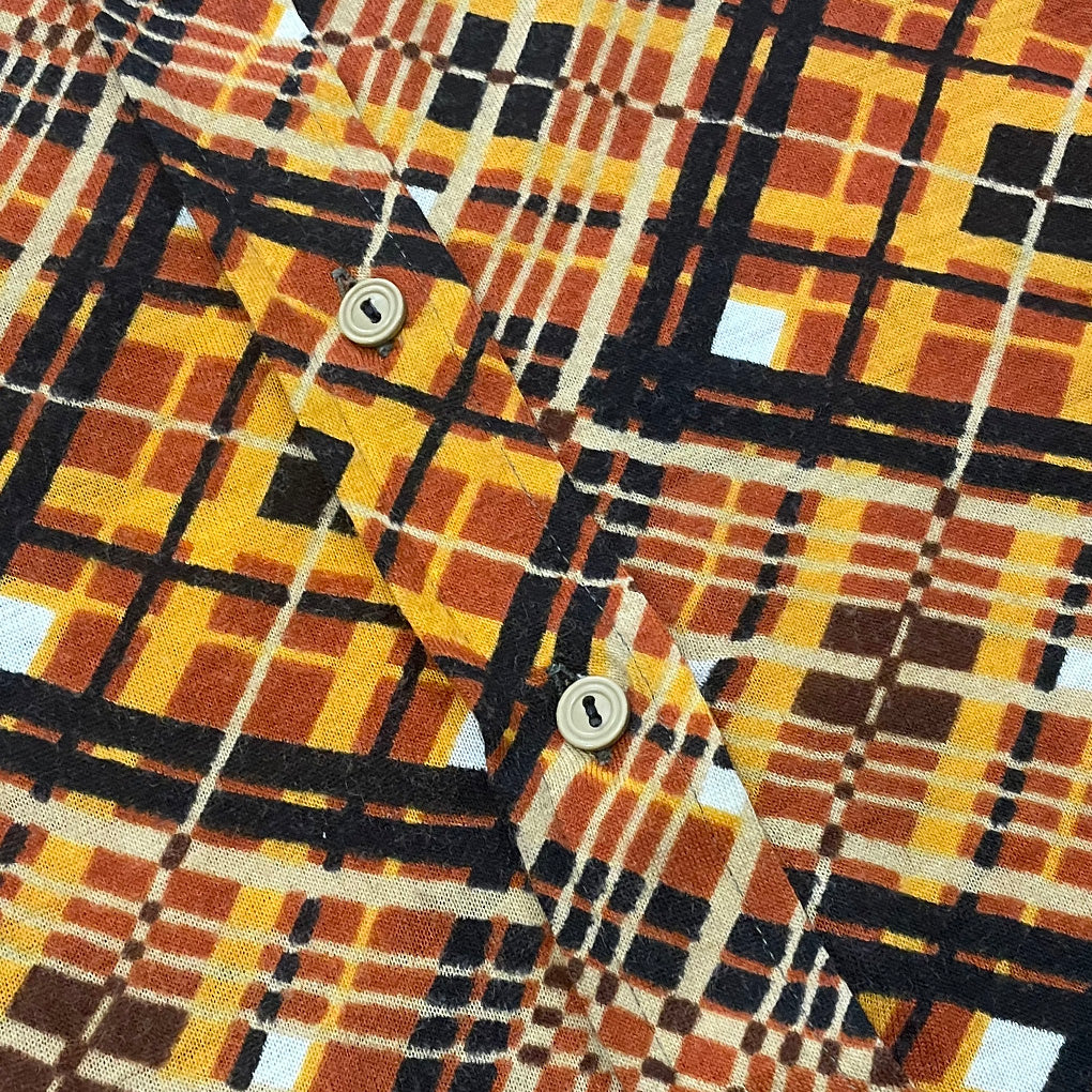 Vintage Patterned Shirt 1970s