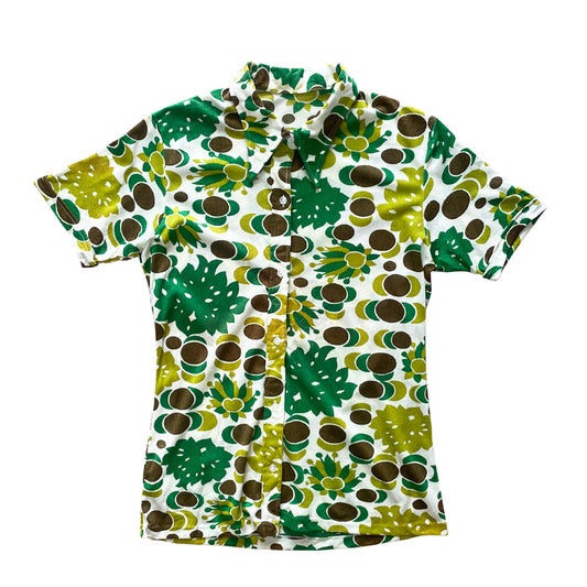 Vintage Patterned Shirt 1970s