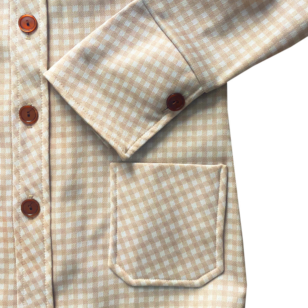 Vintage Checkered Shirt/Jacket 1970s