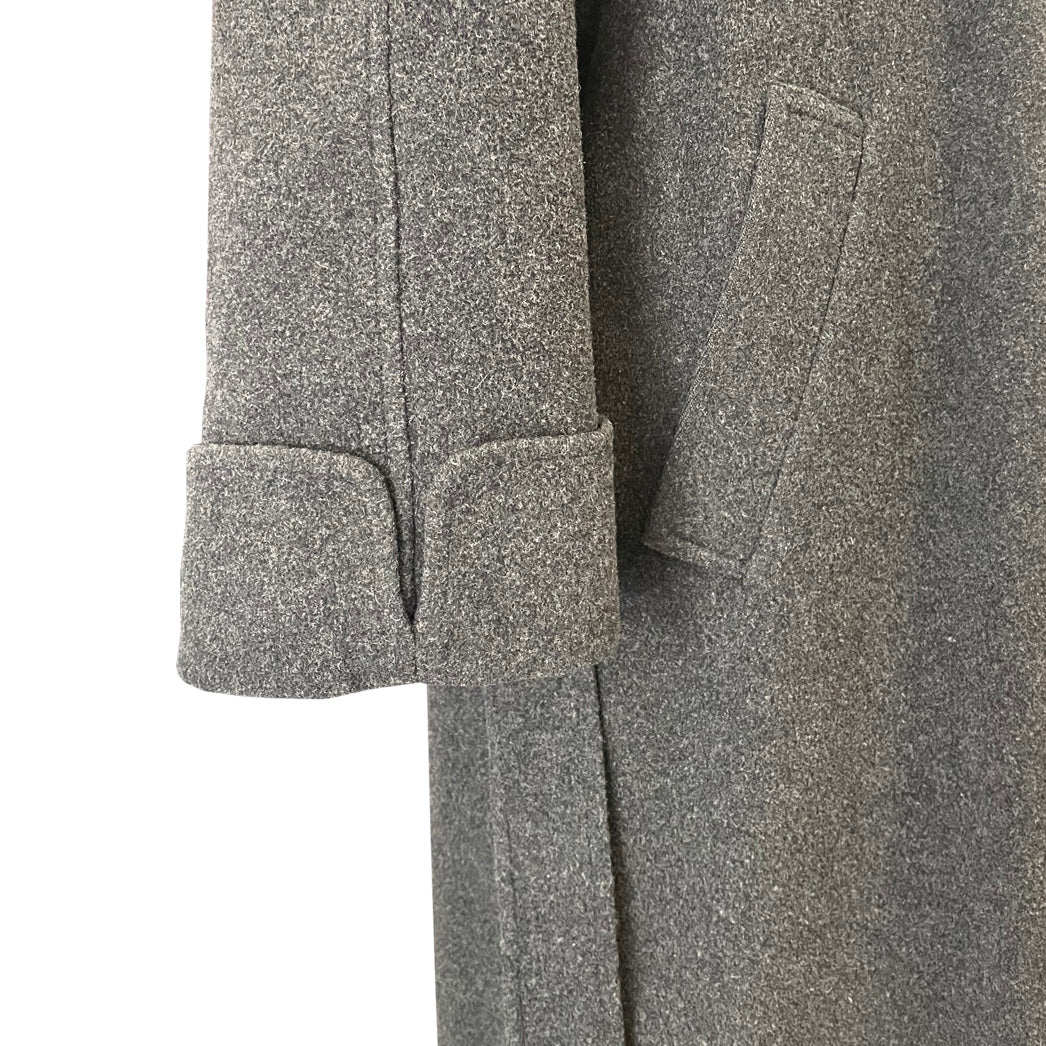 Vintage Gray Wool Coat