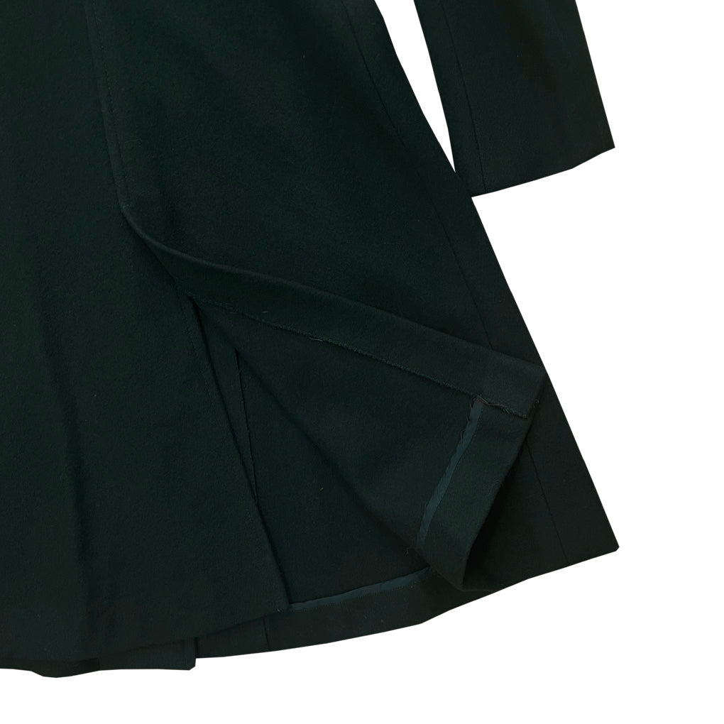 Vintage Green Tailored Wool Coat 1970s