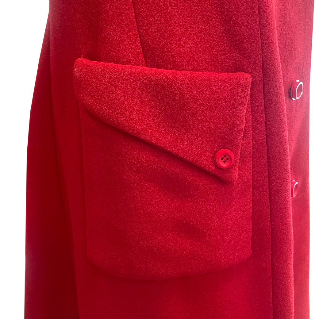 Vintage Red Coat 1965/72s