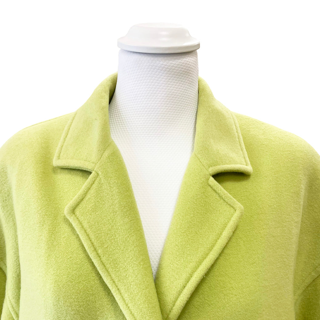 Vintage Lime Green Coat - Genny