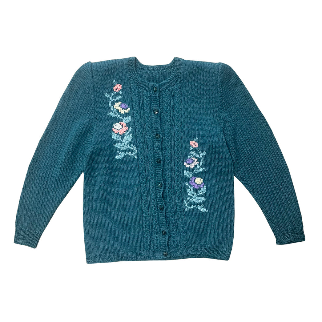 Vintage Hand Made Cardigan 1980s