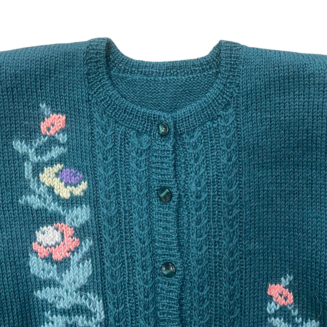 Vintage Hand Made Cardigan 1980s