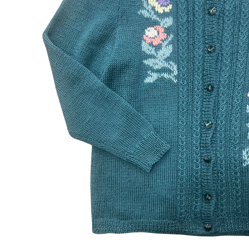 Vintage Hand Made Cardigan 1980s