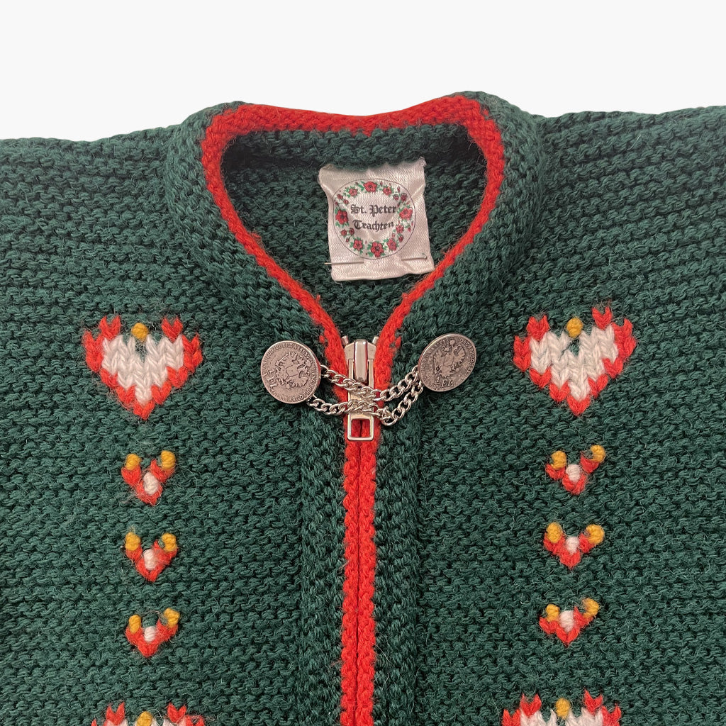 Vintage Tyrolean Girl's Cardigan