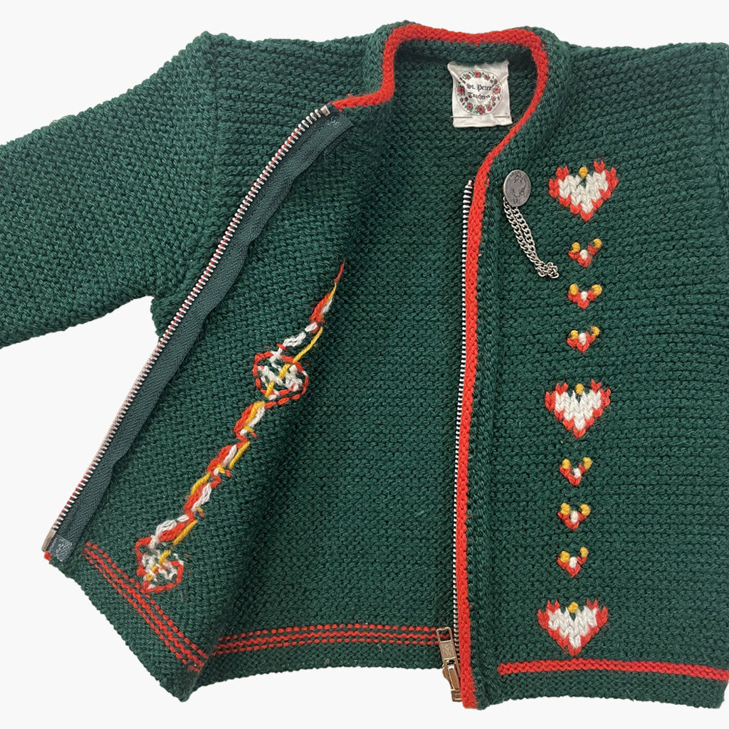 Vintage Tyrolean Girl's Cardigan