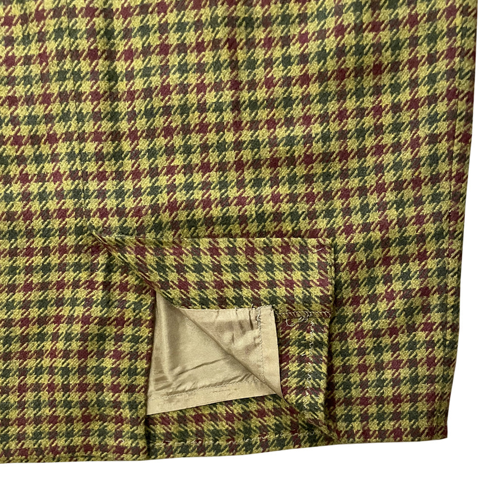 Vintage Houndstooth Wool Suit - TOP COLLECTION